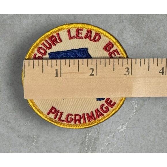 Boy Scout Pilgrimage Patch Missouri America VTG (?) Lead Belt BSA Be Prepared - Picture 3 of 3